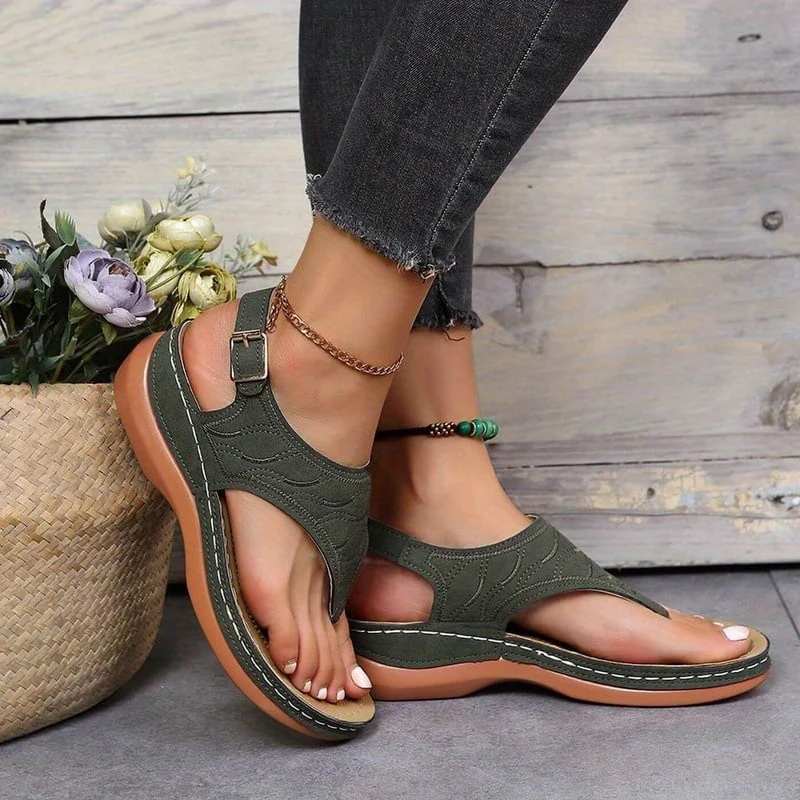 Bibiana | Damen Orthopädische Sandalen Bequem Sommer