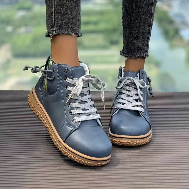 Merle | Damen Lederschuhe Warm Gefüttert Herbst Komfort