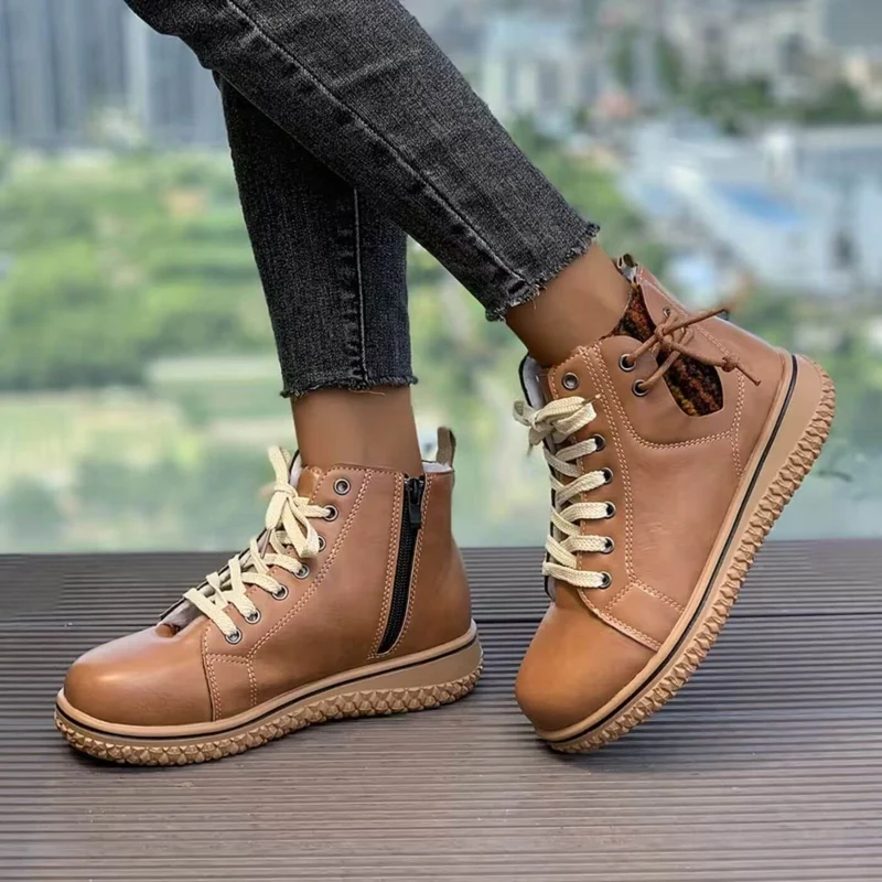 Merle | Damen Lederschuhe Warm Gefüttert Herbst Komfort