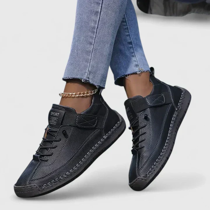 Barbara | Damen Lässige Schnür-Sneaker