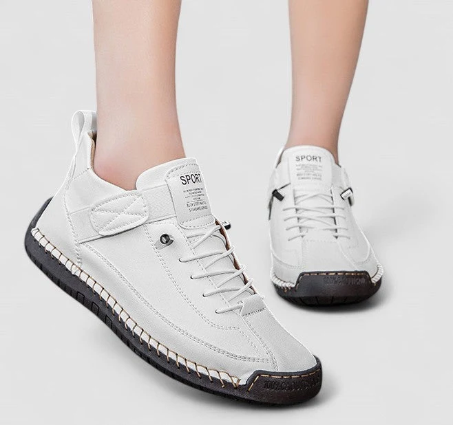 Barbara | Damen Lässige Schnür-Sneaker