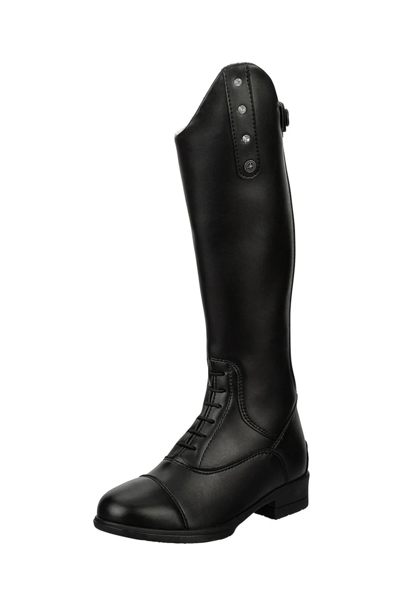 Kids Fun Glitter Winterreitstiefel, Kinder Black 29 Regular Regular
