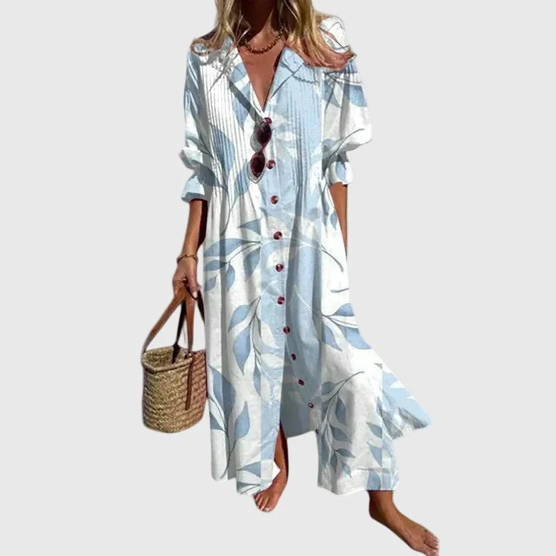 Ingrid | Damen Elegantes Bohemian Maxikleid – Boho Maxi Kleid Elegant 2026