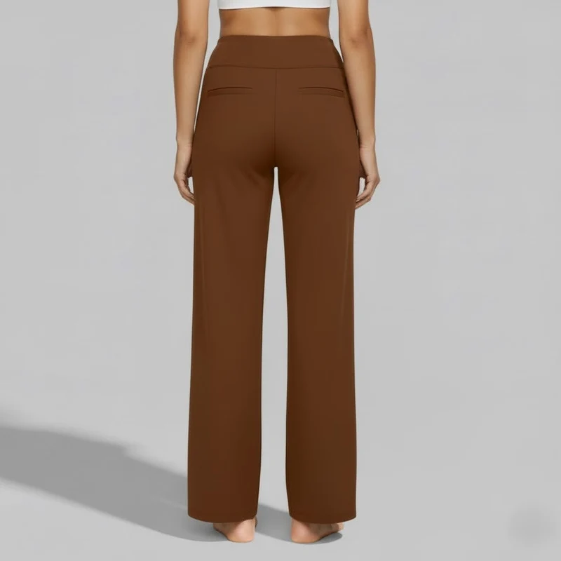 Carmen | Bequeme Stretchhosen Für Damen Im Weitbeinigen Lounge-Stil