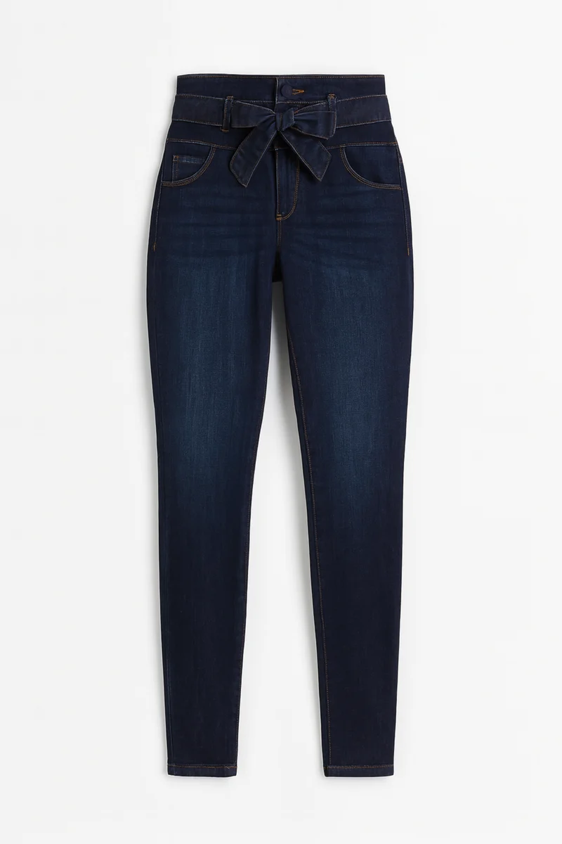 Yara | Damen Jeans Figurformend Gürtel Definiert Modern