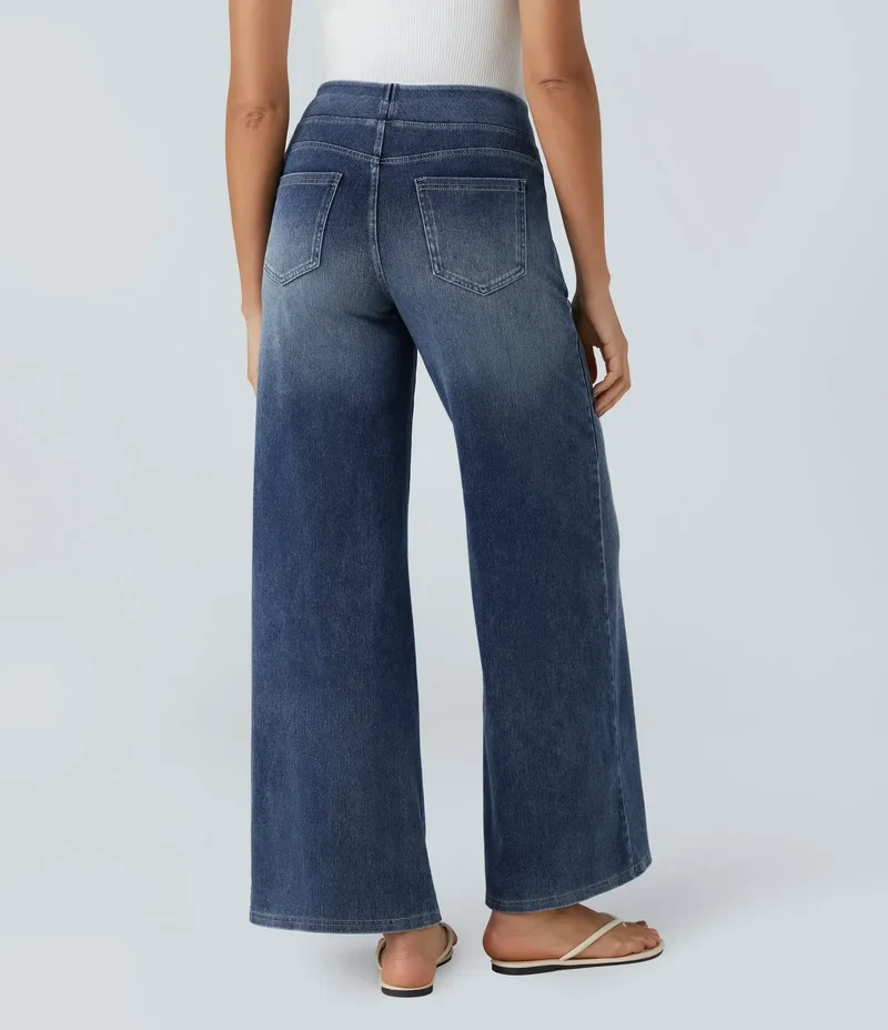 Vira | Damen Elastische Hose Zeitlos Komfort Elegant