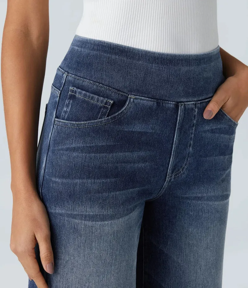 Vira | Damen Elastische Hose Zeitlos Komfort Elegant