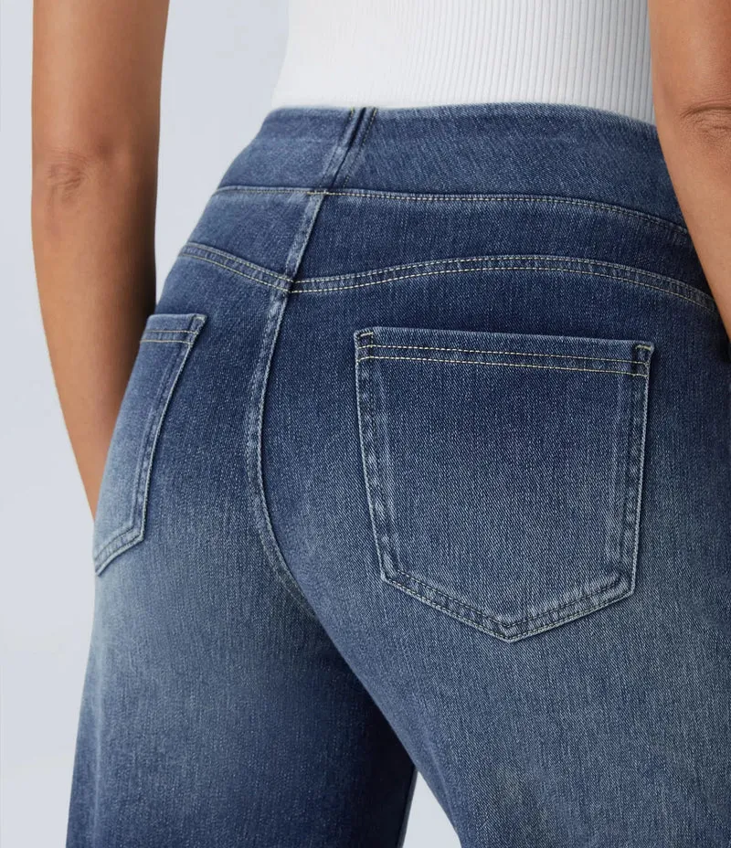 Vira | Damen Elastische Hose Zeitlos Komfort Elegant