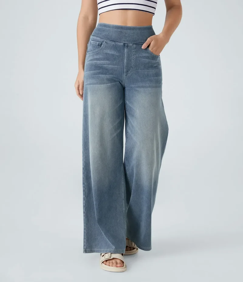 Vira | Damen Elastische Hose Zeitlos Komfort Elegant