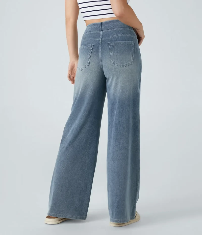 Vira | Damen Elastische Hose Zeitlos Komfort Elegant