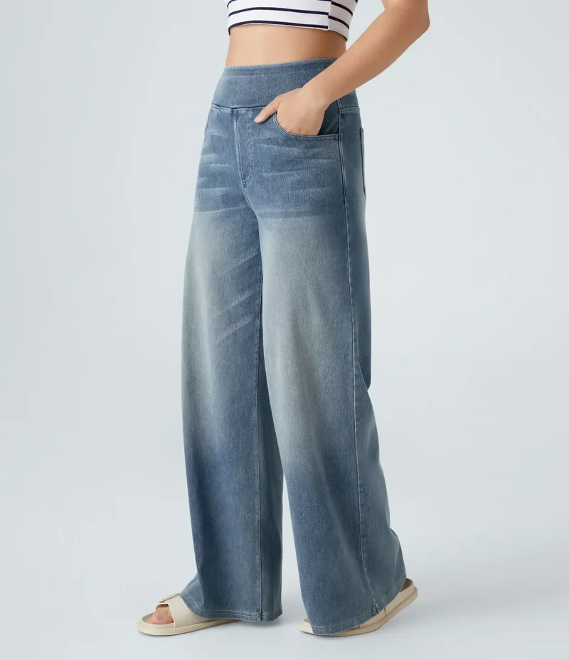 Vira | Damen Elastische Hose Zeitlos Komfort Elegant