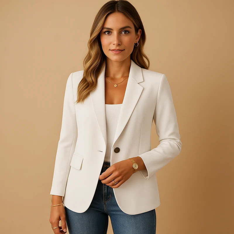 Maßgeschneiderter Stretch-Blazer für Damen