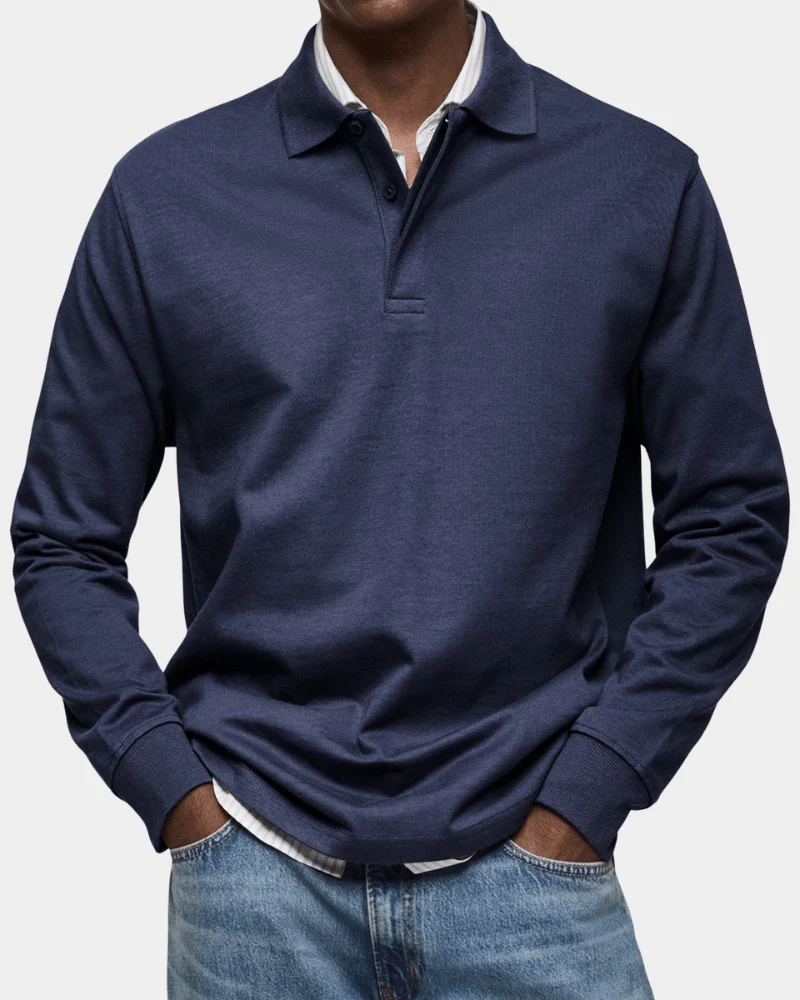 Frank | Herren Frühlings Polohemd Langarm – Polo Langarm Herren Frühling 2026