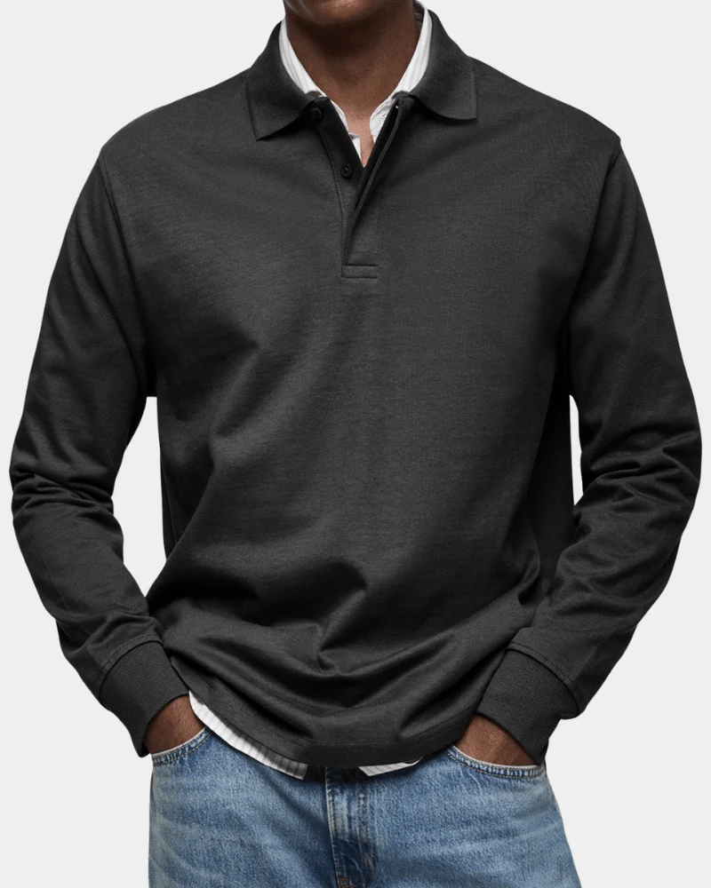 Frank | Herren Frühlings Polohemd Langarm – Polo Langarm Herren Frühling 2026