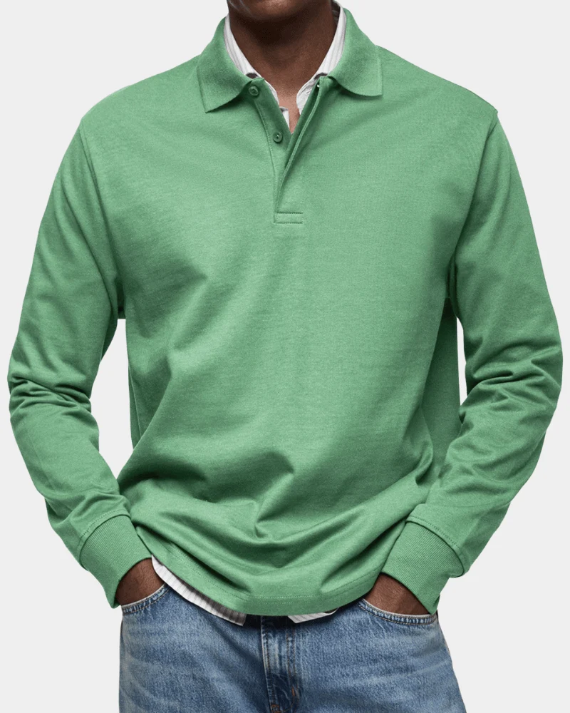 Frank | Herren Frühlings Polohemd Langarm – Polo Langarm Herren Frühling 2026