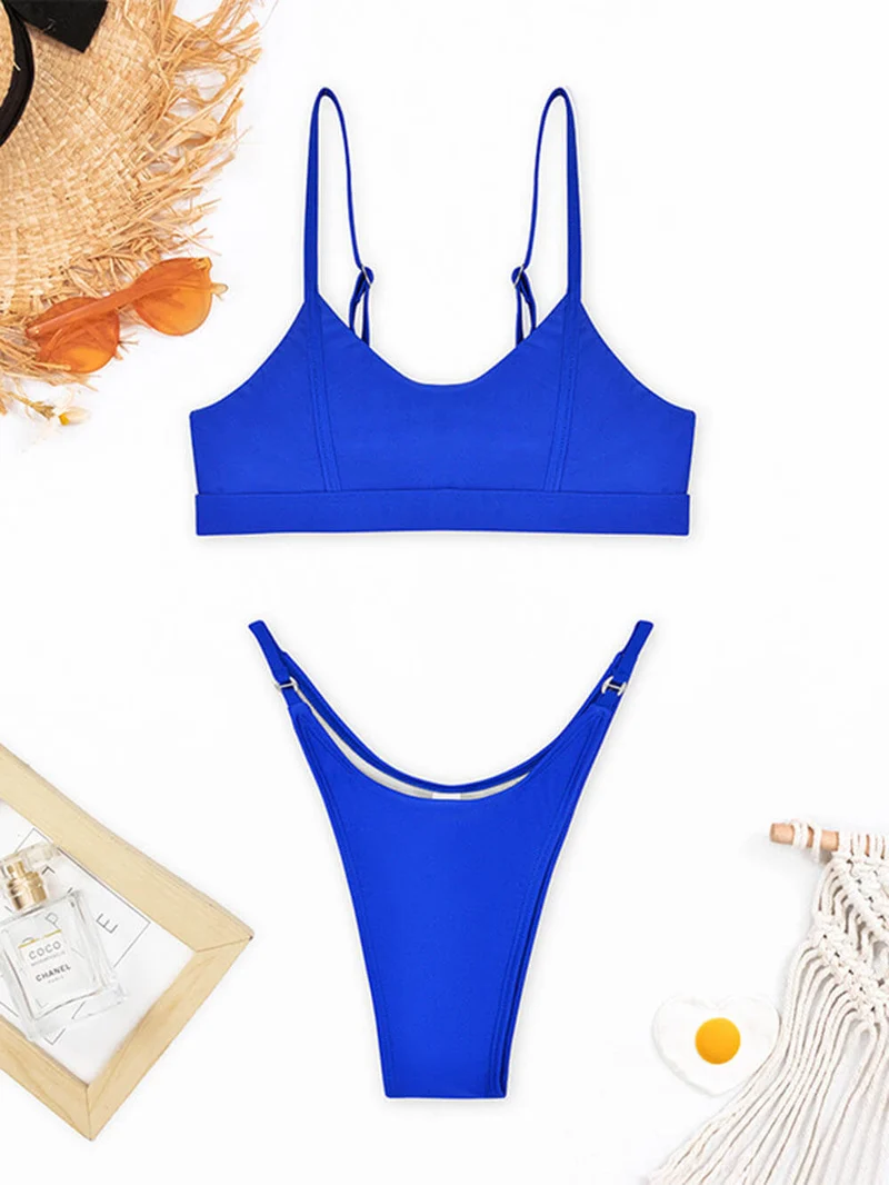 Rita | Damen Sommerbikini Hochgeschnitten Modern