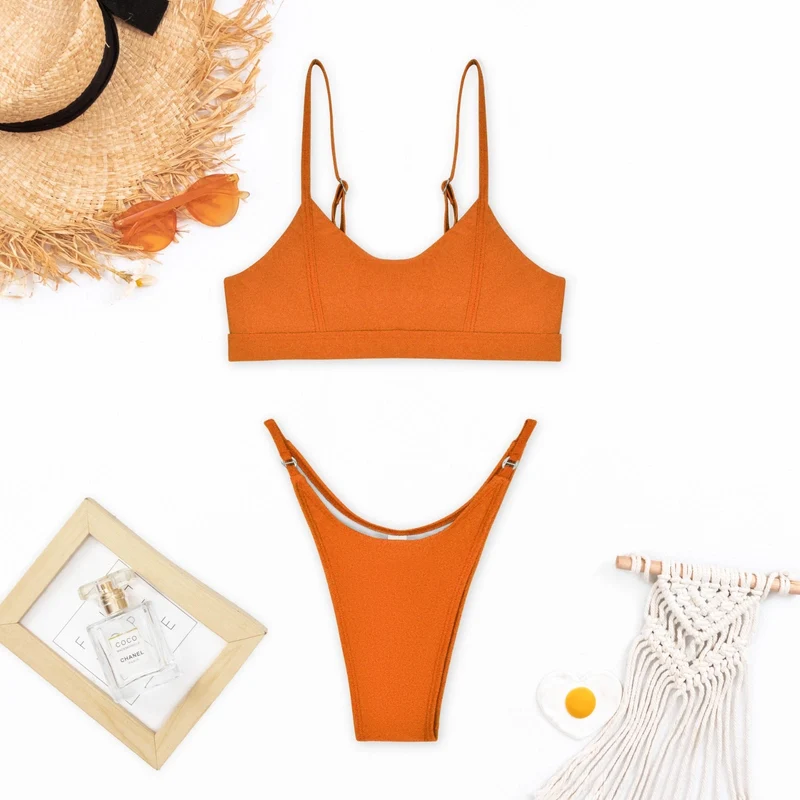 Rita | Damen Sommerbikini Hochgeschnitten Modern