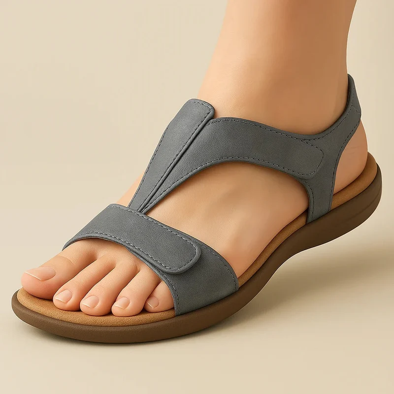 Herren-Sandalen mit erhöhtem Absatz