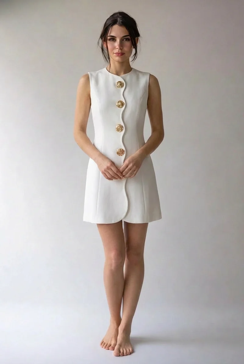 Daria | Damen Minikleid Feminin Urban Modern Sommer