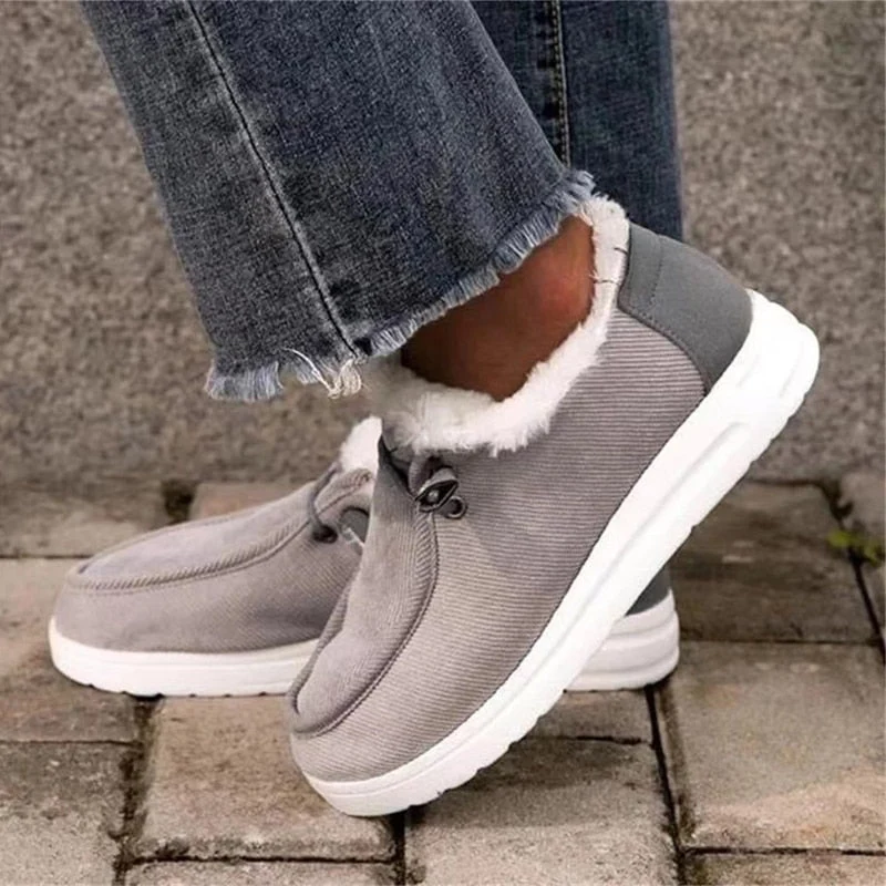 Andrea | Damen Warme Winter Schlupfschuhe
