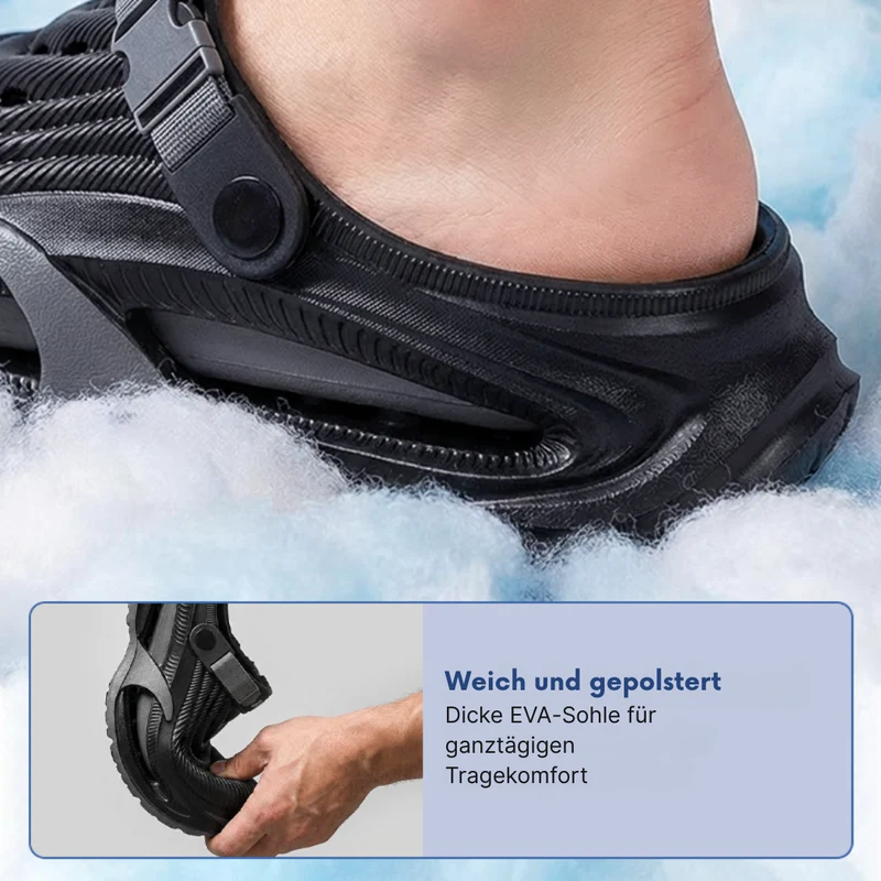 Herren-EVA-Clogs mit Fersenriemen