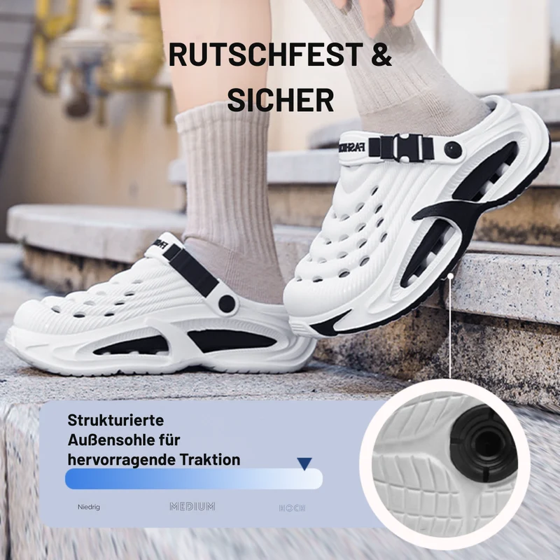 Herren-EVA-Clogs mit Fersenriemen