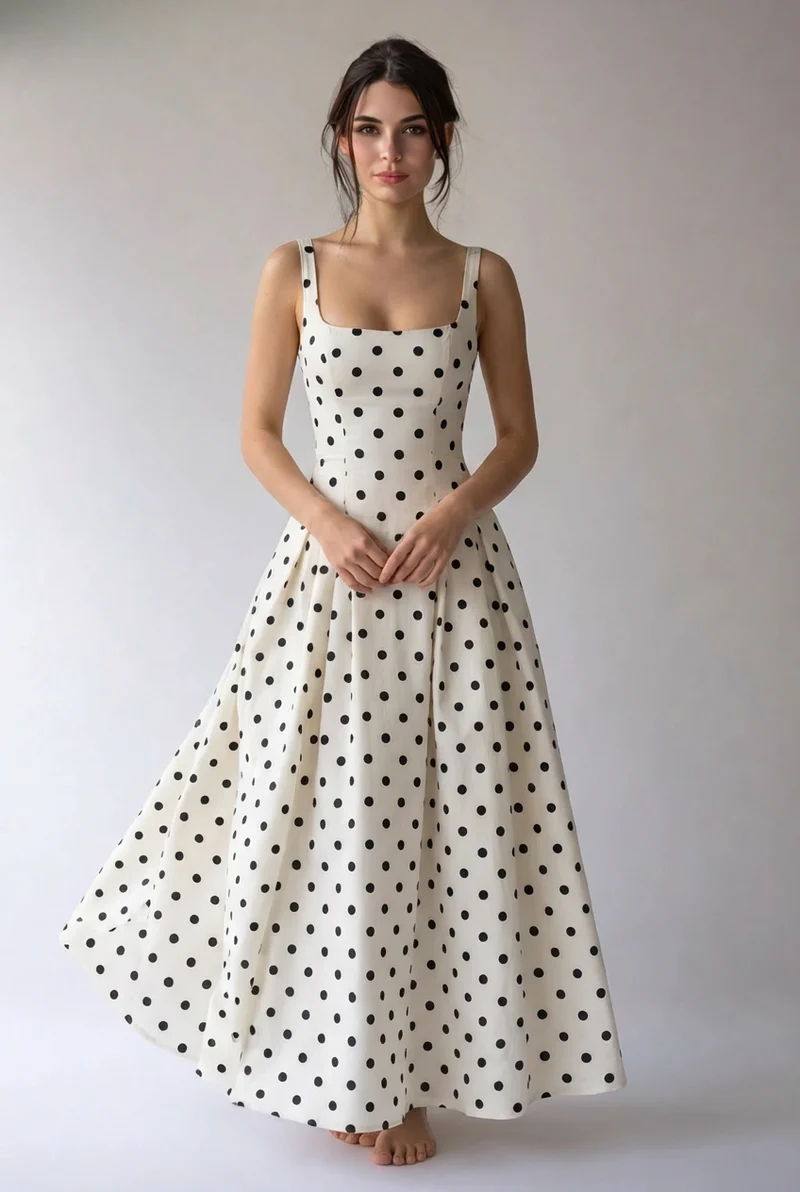 Jelena | Damen Maxikleid Elegant Fließend Festlich