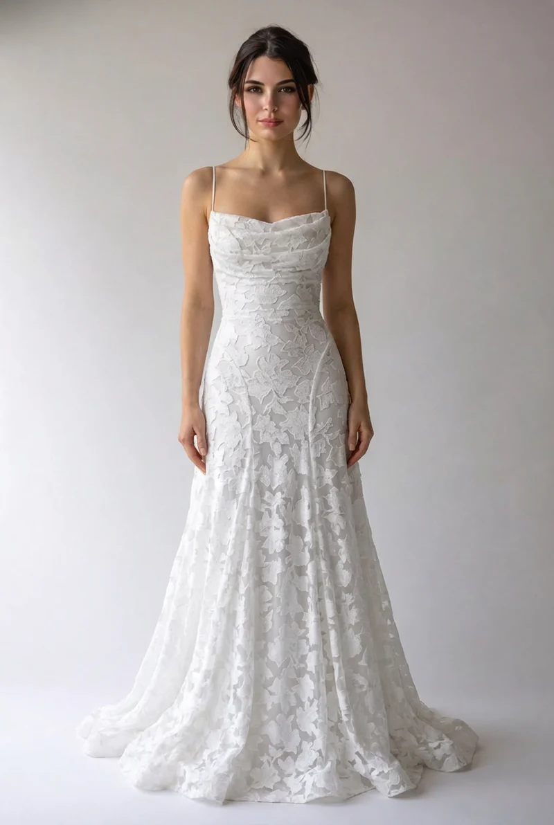 Ivana | Damen Kleid Modern Elegant Selbstbewusst Zeitlos