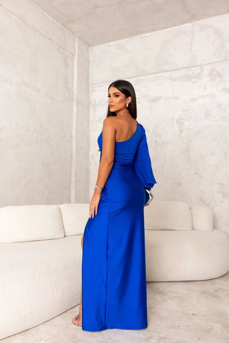 Theresa | Elegantes Abendkleid mit Ein-Schulter-Design