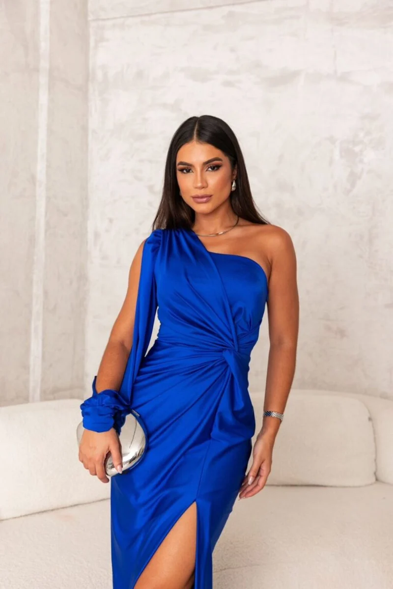 Theresa | Elegantes Abendkleid mit Ein-Schulter-Design
