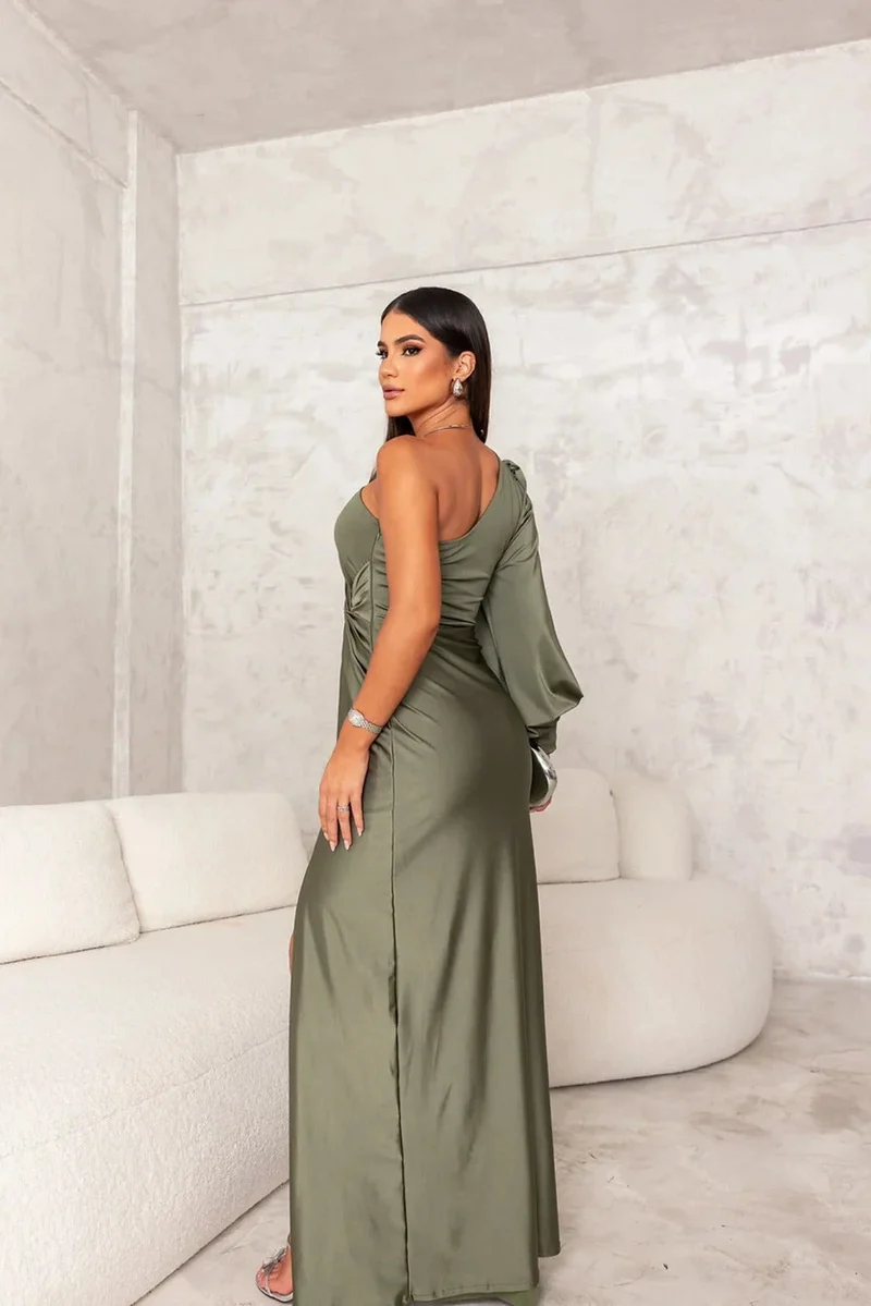 Theresa | Elegantes Abendkleid mit Ein-Schulter-Design
