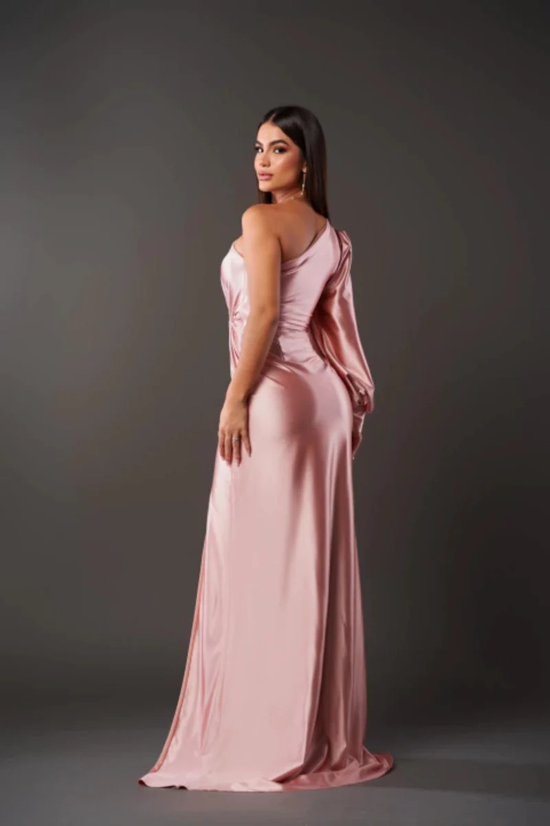Theresa | Elegantes Abendkleid mit Ein-Schulter-Design