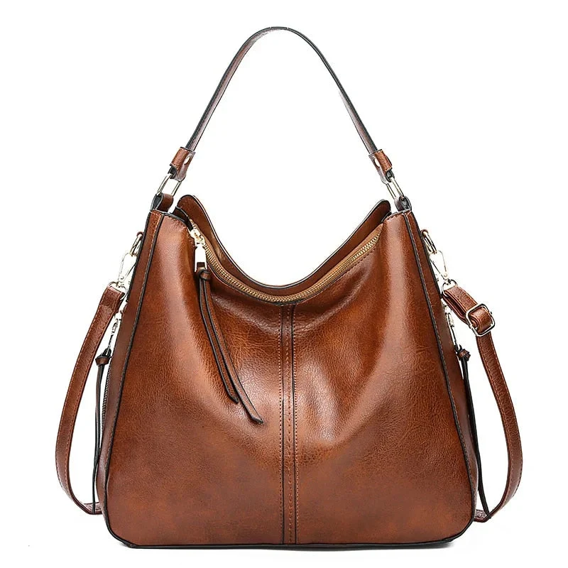 Jacqueline | Elegante Klassische Ledertasche