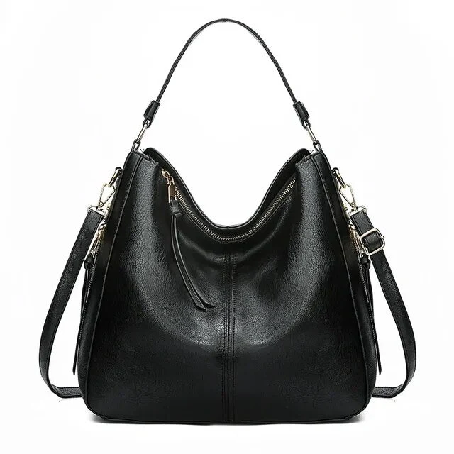 Jacqueline | Elegante Klassische Ledertasche