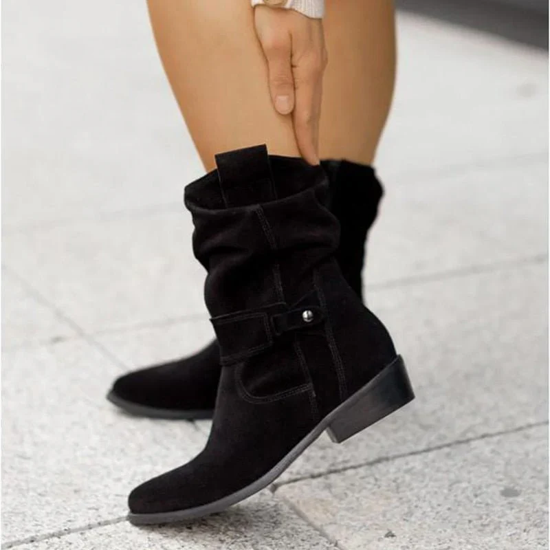 Daniela | Bequeme Slouchy Stiefeletten Damen