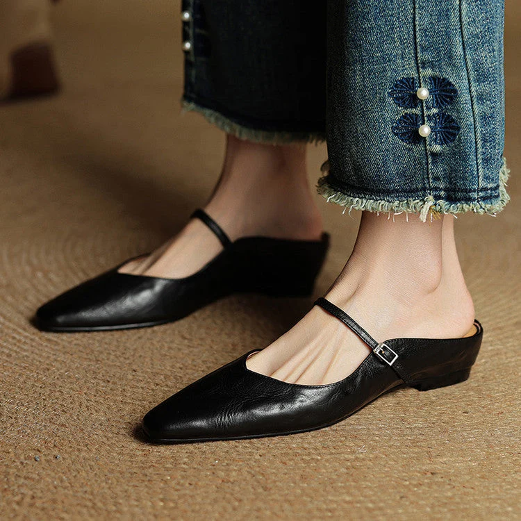 Tanja | Damen Slipper aus Echtem Leder