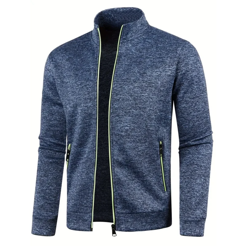 Kasper | Herren Winterjacke mit Reißverschluss und Taschen