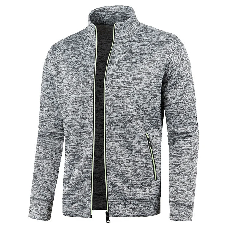 Kasper | Herren Winterjacke mit Reißverschluss und Taschen