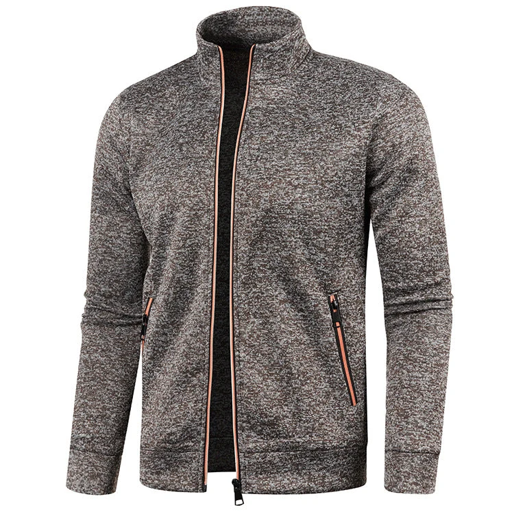 Kasper | Herren Winterjacke mit Reißverschluss und Taschen