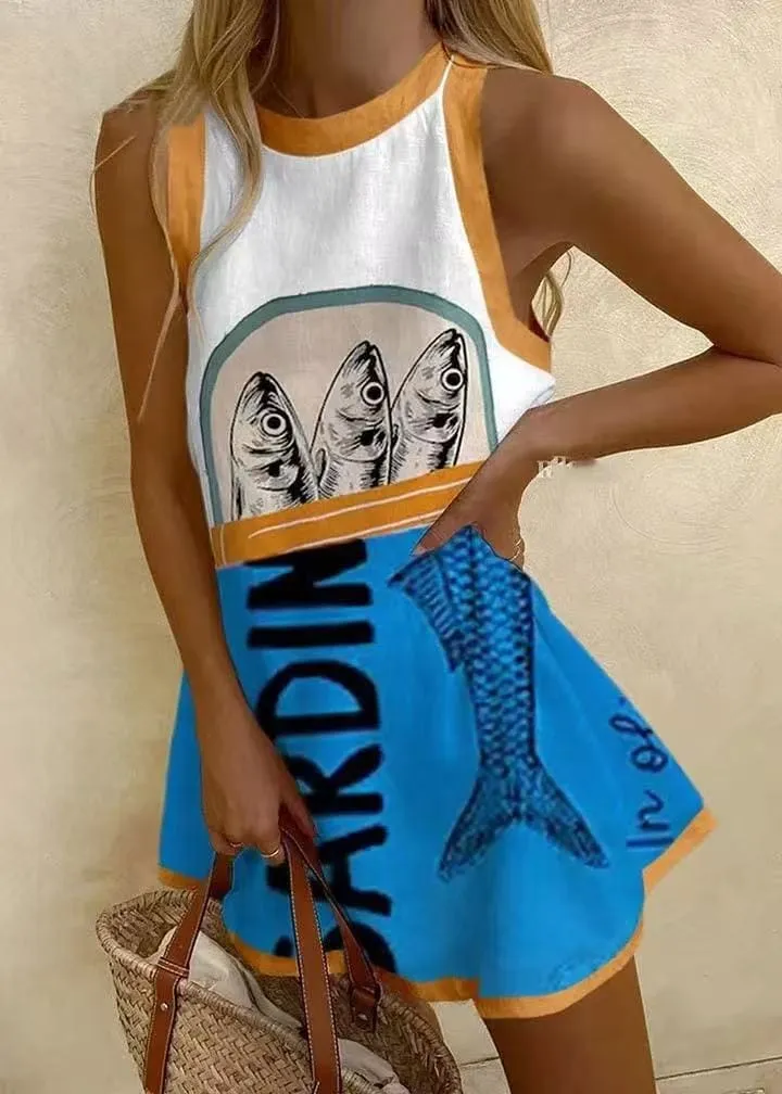 Carina | Damen Kurzes Kleid – Leichtes Mini Kleid Sommer Alltag 2026