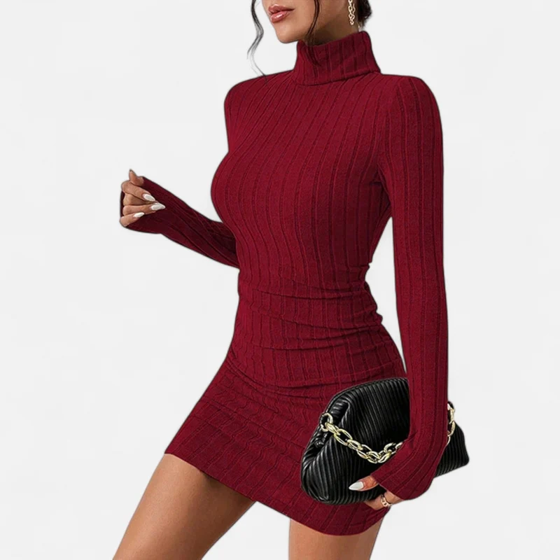 Mini-Kleid für Damen mit figurformender Wirkung