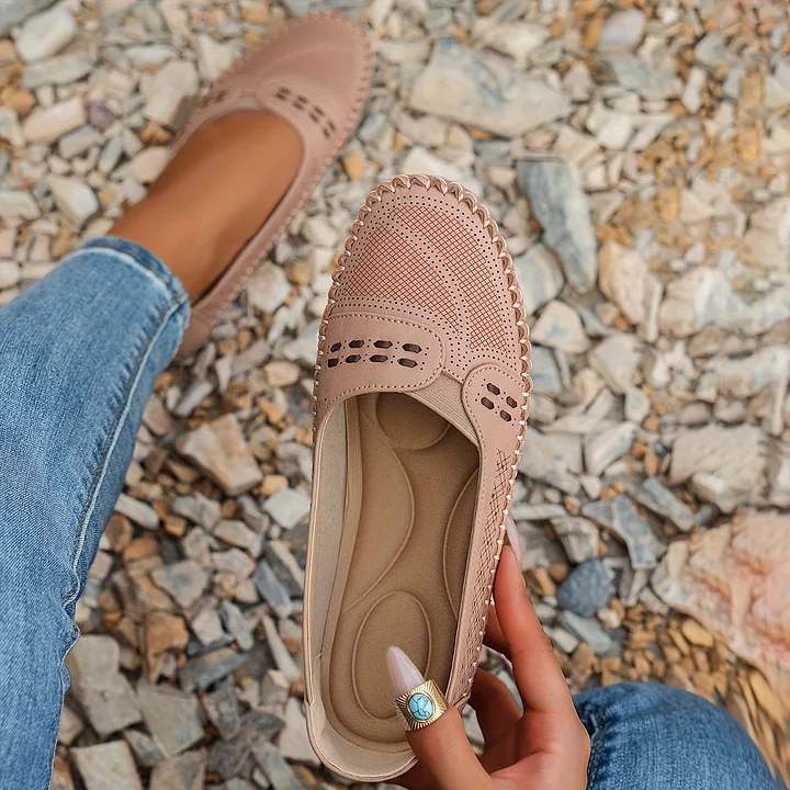 Johanna | Damen Stilvolle Orthopädische Bequeme Slip-On-Schuhe