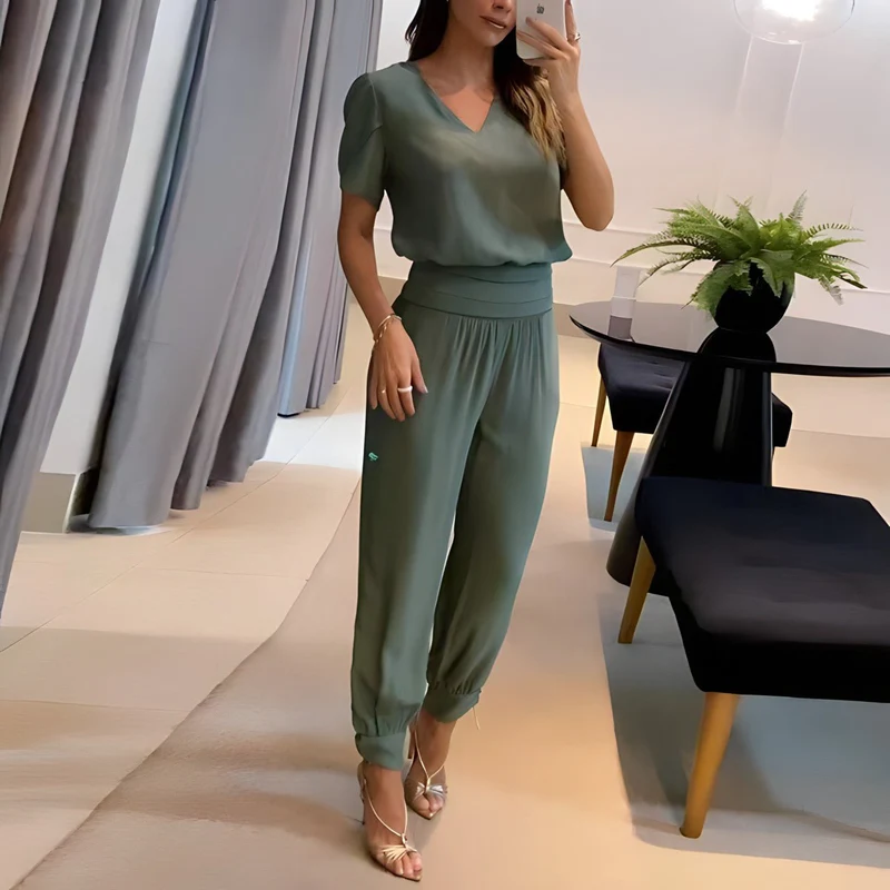 Daria | Damen Elegantes Trend Set – Trendiges Matching Set Elegant 2026
