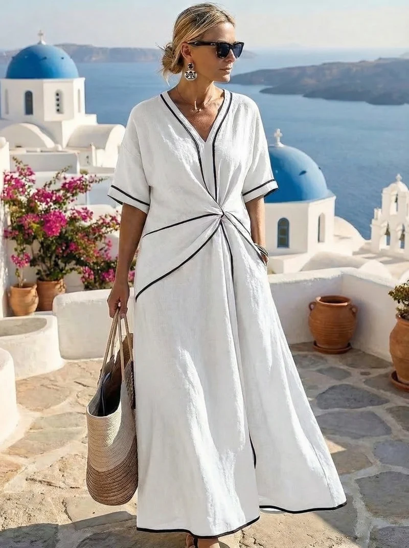 Gina | Damen Leichtes Sommerkleid – Luftiges Sommerkleid Leicht Sommer 2026