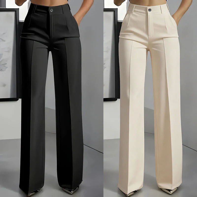 Britta | Damen Anzughose Hohe Taille Business Elegant