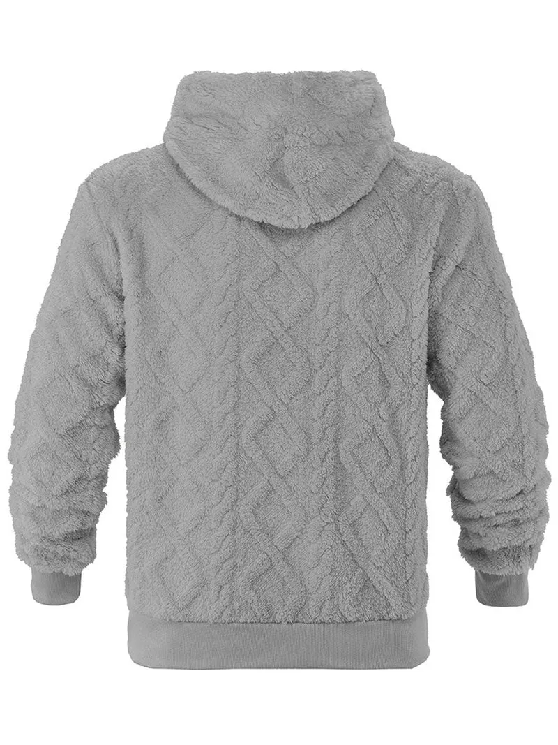 Max | Herren Fleece Hoodie Sport Casual Warm Komfort