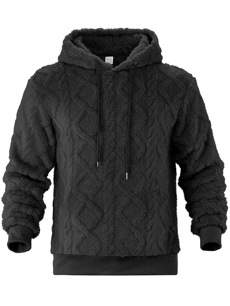 Max | Herren Fleece Hoodie Sport Casual Warm Komfort