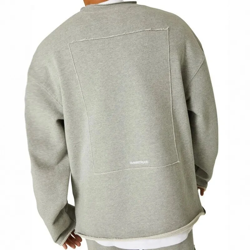 Paul | Herren Locker Geschnittener Pullover Lounge-Sweatshirt