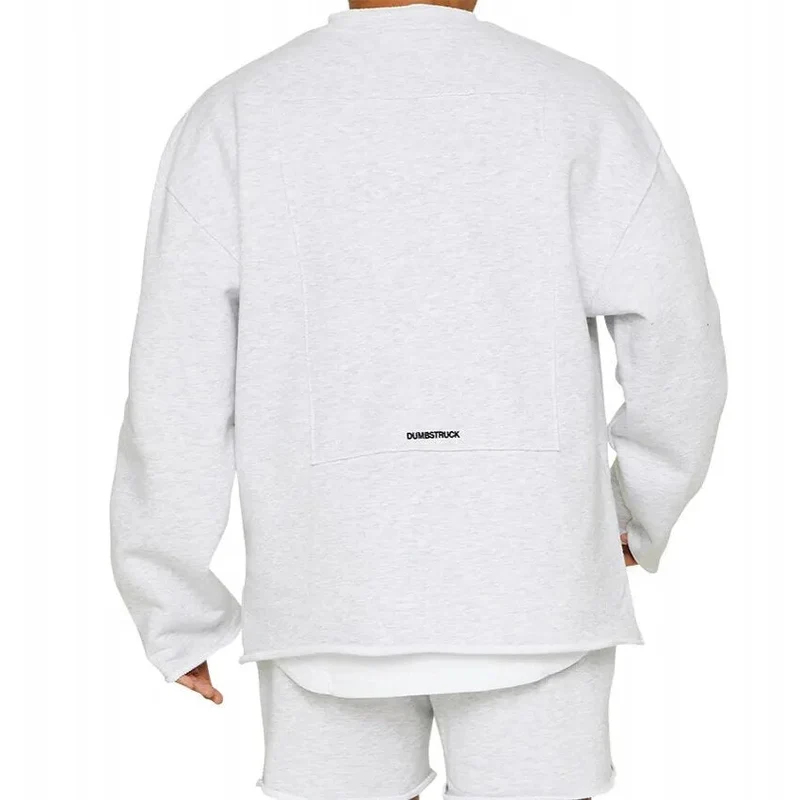 Paul | Herren Locker Geschnittener Pullover Lounge-Sweatshirt