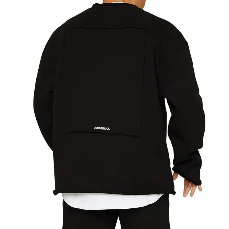 Paul | Herren Locker Geschnittener Pullover Lounge-Sweatshirt